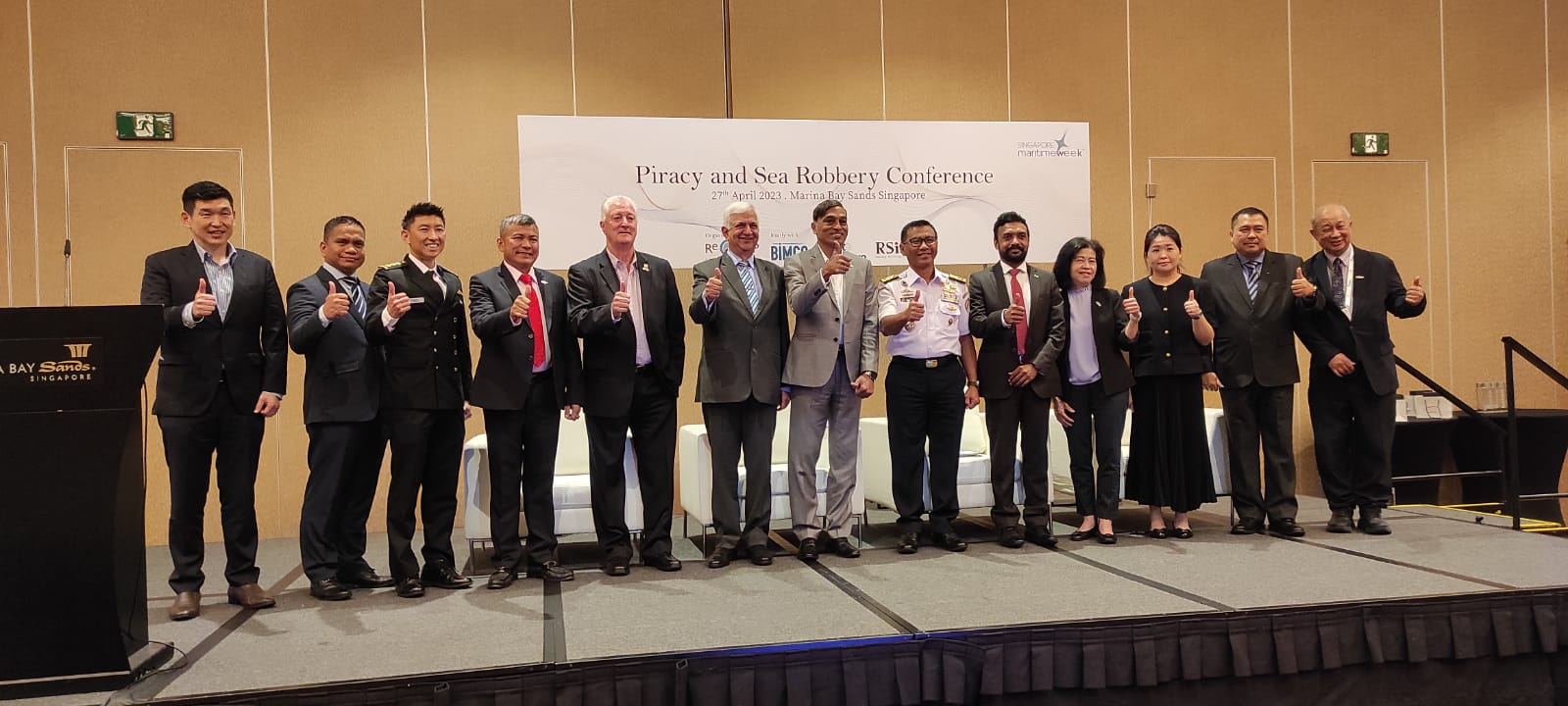 Bakamla RI Ikuti Piracy and Sea Robbery Conference and Maritime Round Table 2023 di Singapura