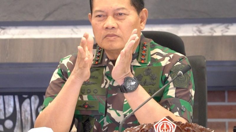 Panglima TNI Terima Paparan  Revisi Undang-Undang TNI