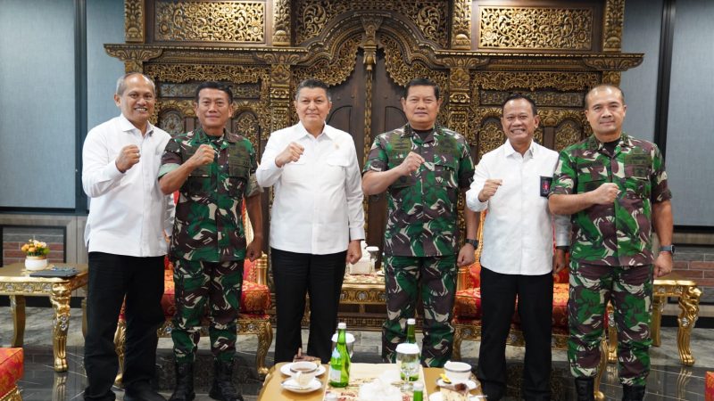 Panglima TNI Terima Kunjungan Kepala BNPT RI