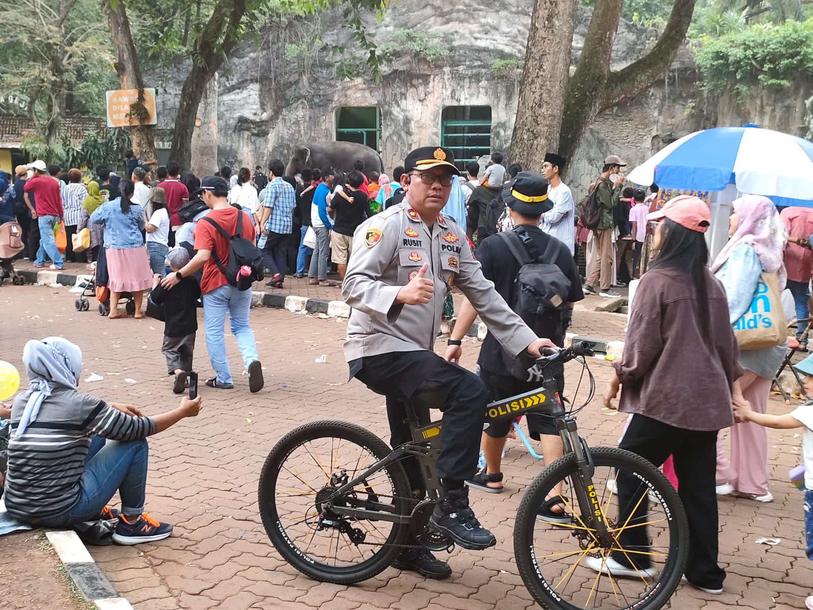 Akhir Pekan jelang Libur Sekolah usai, 125 ribu Pengunjung padati Taman Margasatwa Ragunan