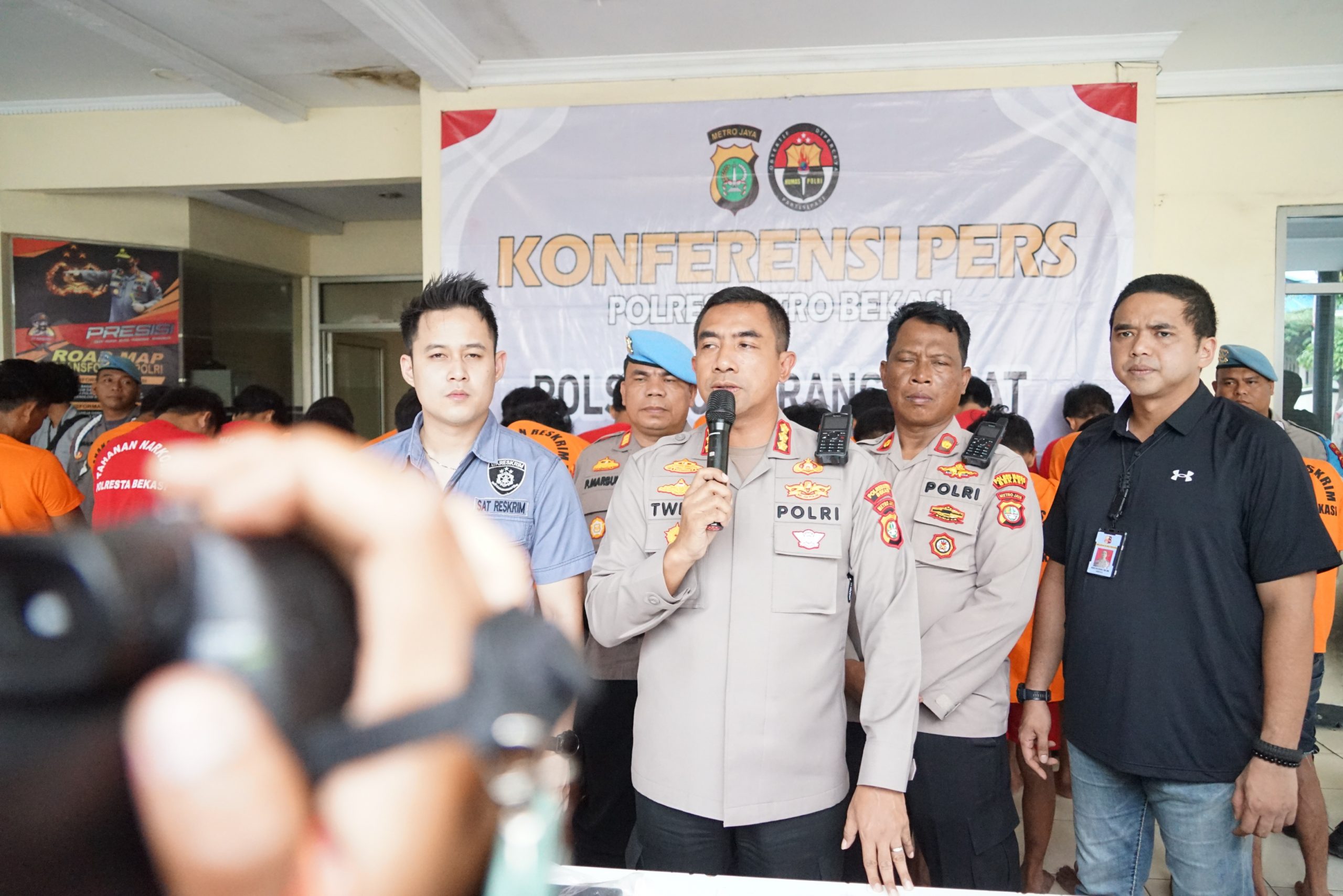 Polres Metro Bekasi Ungkap Kasus Curanmor