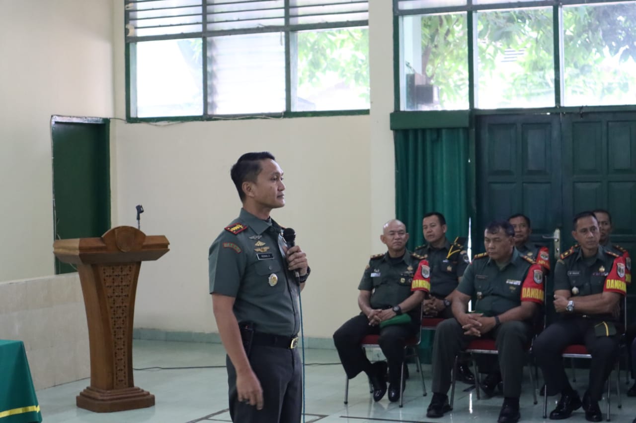 Pengendalian Personel Dandim Jakarta Selatan Ambil Jam Dan