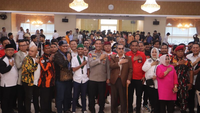 Polda Metro Jaya Silaturahmi Bersama Pimpinan Ormas dan Para Mahasiswa