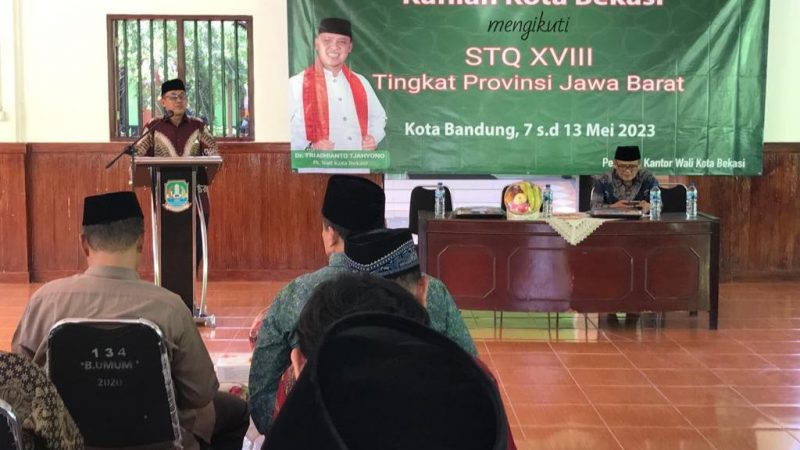 Asda II Lepas Kafilah  STQH XVIII Tingkat Provinsi Jawa Barat