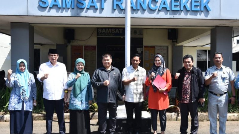 Kunjungan Anggota Pansus LKPJ DPRD Provinsi Jawa Barat ke Samsat Kabupaten Bandung I Rancaekek
