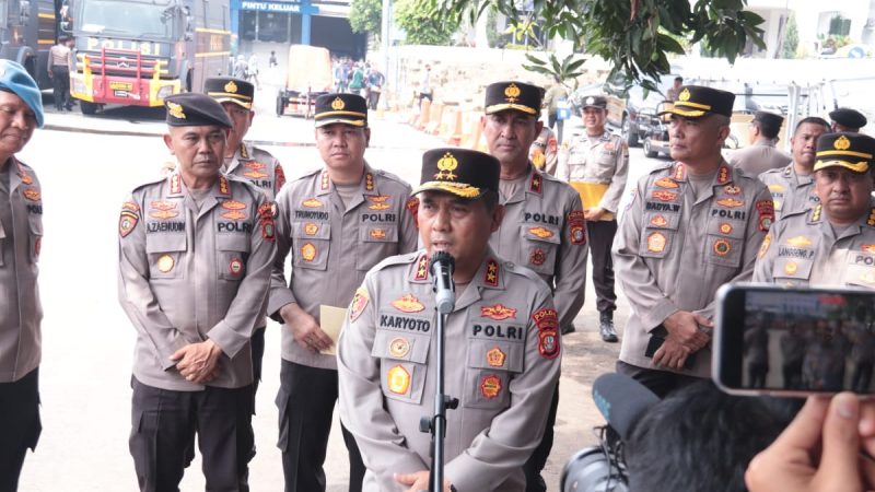 Kapolda Metro Apel Kesiapan Pasukan dan Perlengkapan Anggota Dit Samapta Polda Metro Jaya