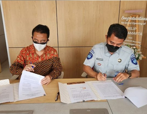 Jasa Raharja Bandung dan RSJP Paramarta Sepakat Untuk Tingkatkan Pelayanan Kepada Korban Kecelakaan Lalu Lintas