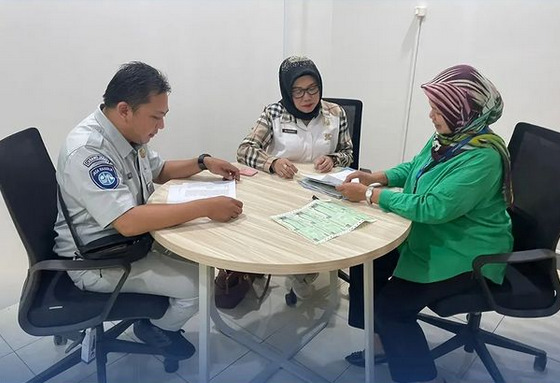 Jasa Raharja Sukabumi Pastikan BUMN Sudah Lunas PKB, Samsat Kabupaten Sukabumi I Cibadak Lakukan Intensifikasi