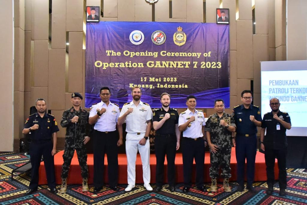 Bakamla RI Buka Operasi Gannet Ke-7 Bersama ABF dan KKP