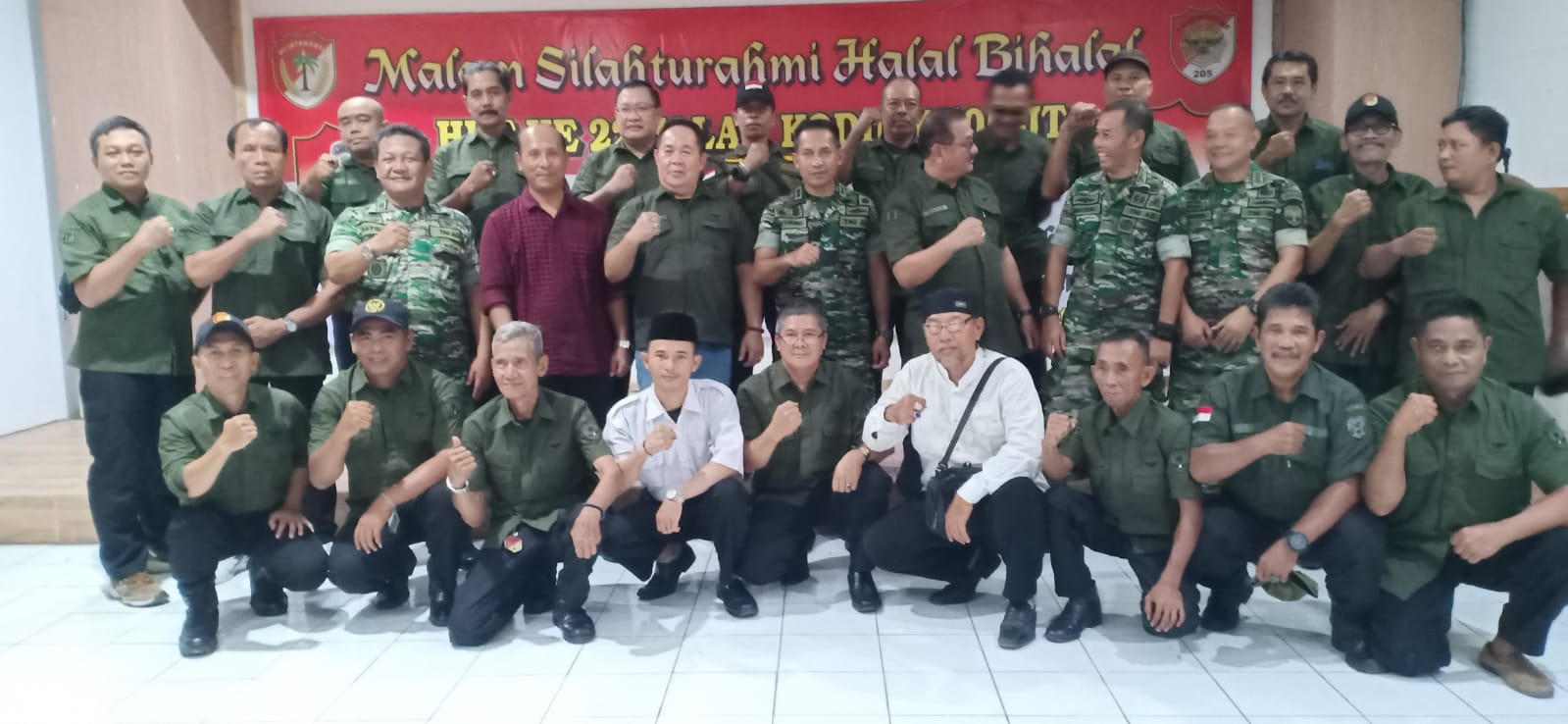 Silaturahmi Jaring Mitra Karib Bersama Dandim 0505/JT, Bangkitkan Jiwa Korsa Untuk Nusa dan Bangsa