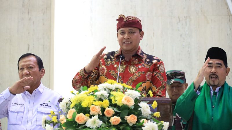 Hadir di Gereja Paroki, Plt. Wali Kota Bekasi Eratkan Keberagaman Agama di Kota Bekasi