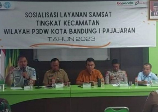 Sosialisasi Mengenai Layanan Samsat dan Implementasi Pasal 74 Undang-undang No.22 tahun 2009 Tim Pembina Samsat Kota Bandung I Pajajaran