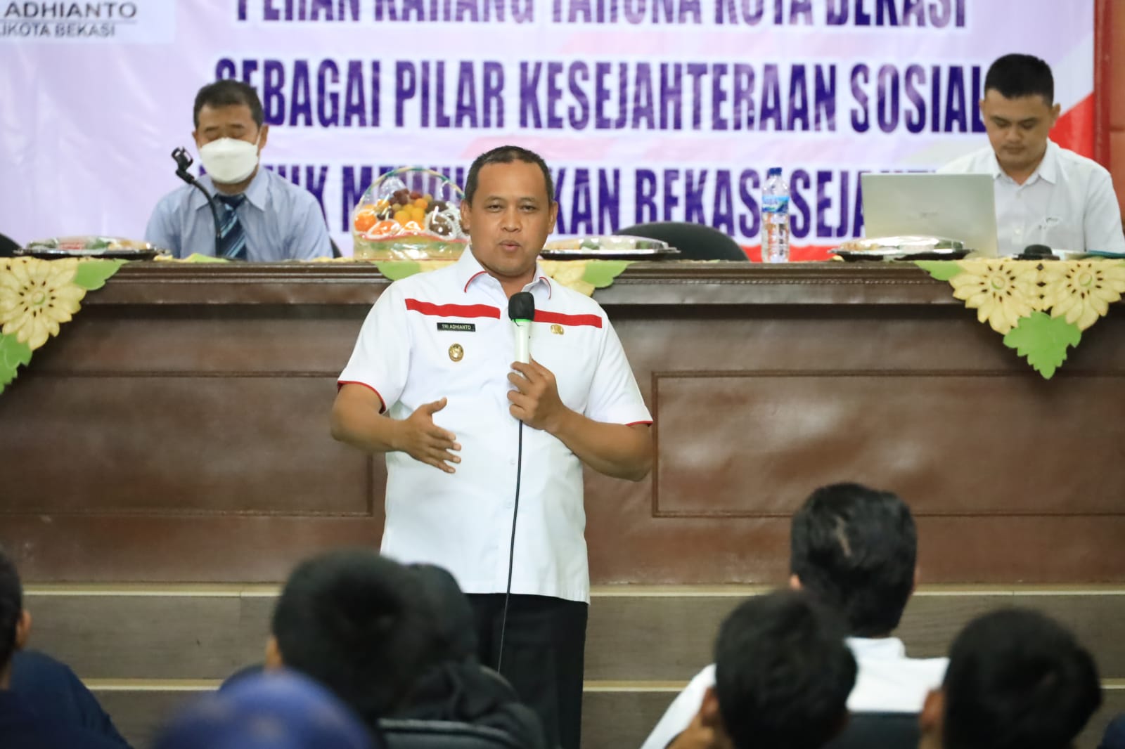 Plt. Wali Kota Ajak Karang Taruna Aktif  Melalui Pelayanan Kesejahteraan Sosial di Wilayah.