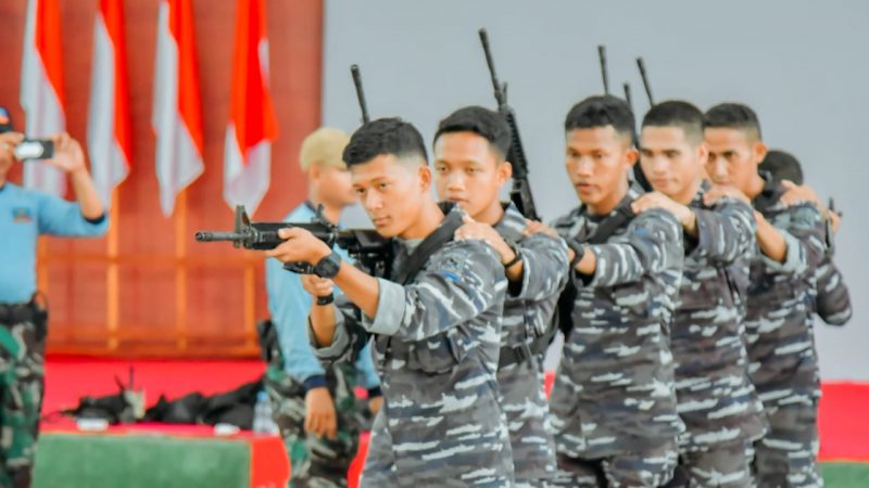 Tingkatkan Profesionalisme Prajurit Dalam Operasi Gakkum dan Kamla, Lantamal IX Laksanakan Pelatihan VBSS