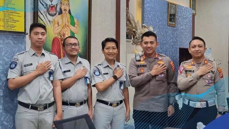 Perkuat Sinergi Kepala Jasa Raharja Cirebon Anjangsana ke Polres Cirebon Kota