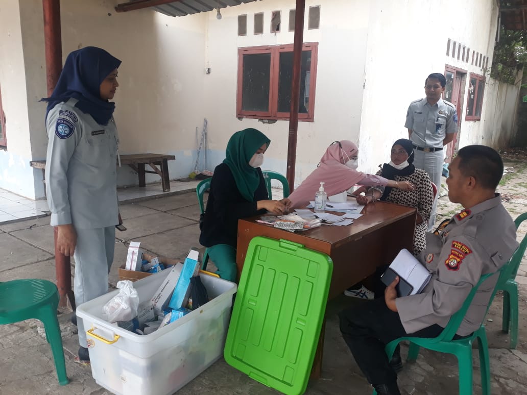 Giat Pengobatan Gratis dan MUKL Jasa Raharja Perwakilan Bekasi diKecamatan Babelan