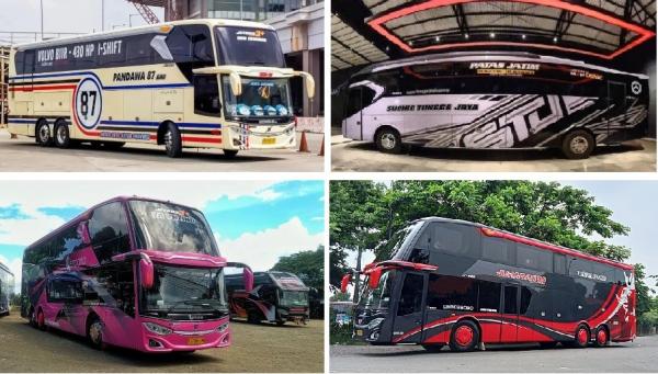 Intip Beberapa PO Bus dengan Nama Tokoh Wayang, Kuat Unsur Kearifan Lokal