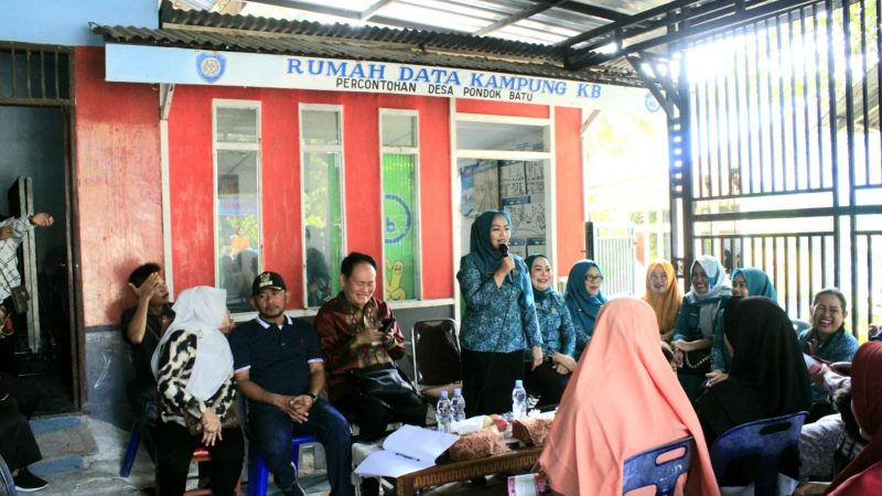 Ketua TP PKK Labuhanbatu berikan Pembinaan di Desa Pondok Batu