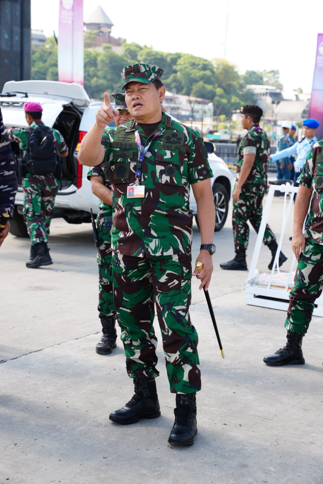 Panglima TNI Cek Keamanan Kapal Phinisi Ayana Lako Di’a Untuk KTT Asean