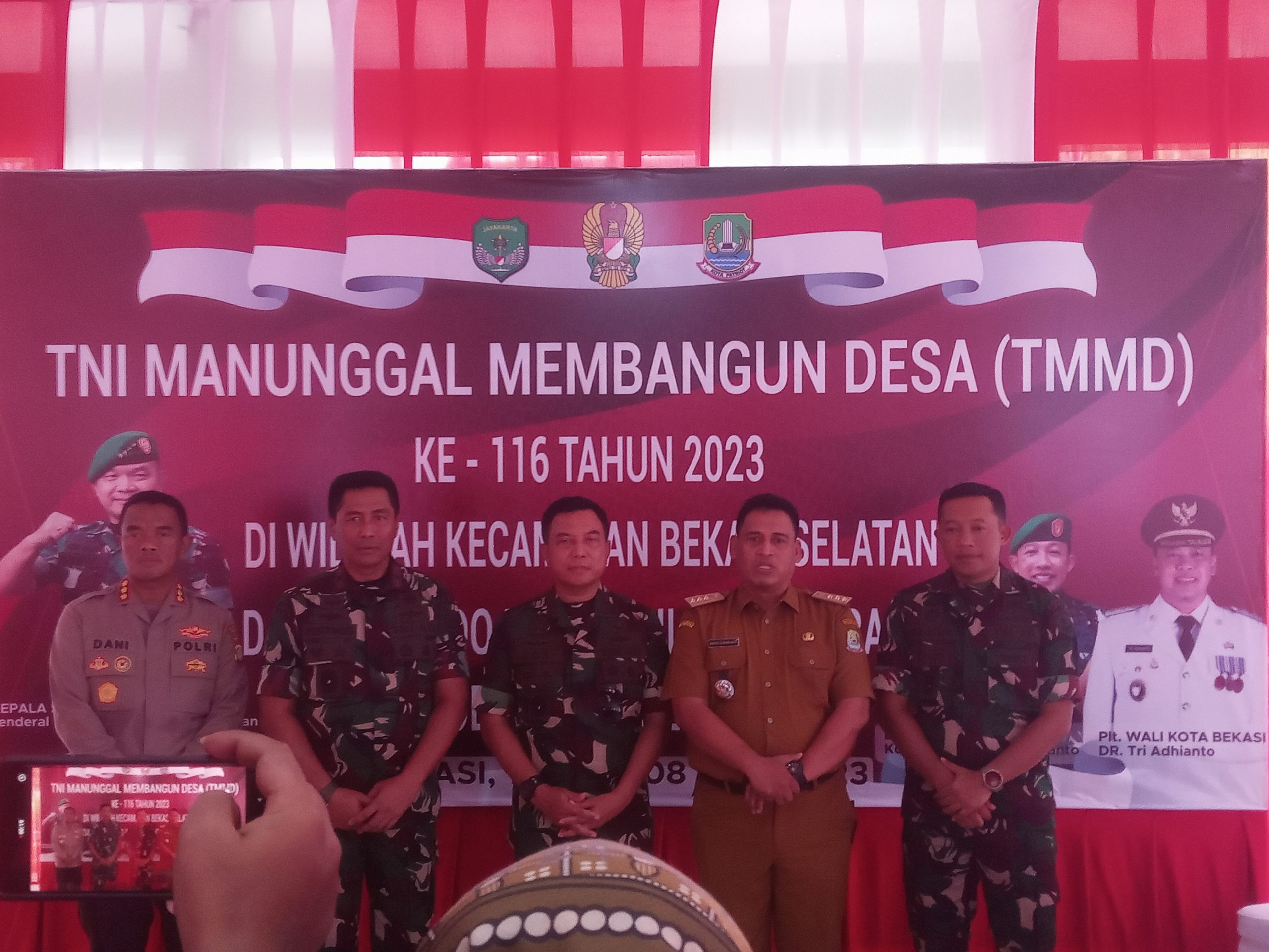 Kasdam Jaya Tutup Kegiatan TMMD Ke-116 Tahun 2023 Kodim 0507/ Bekasi