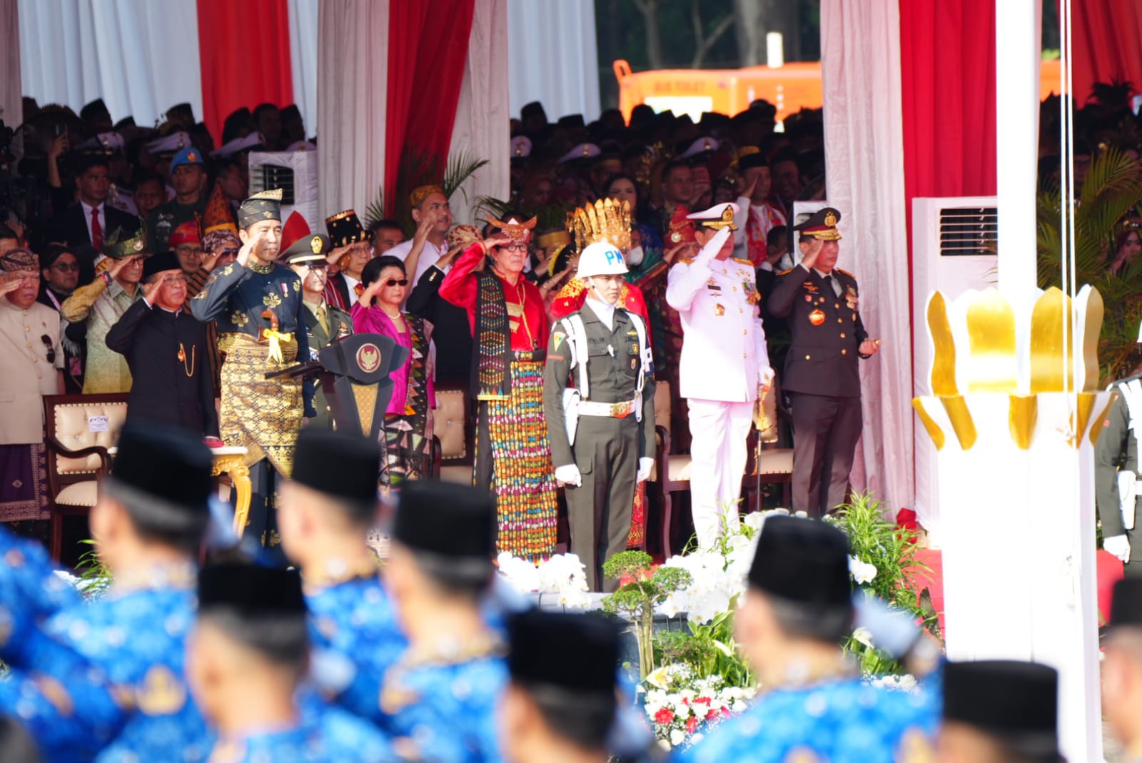 Panglima TNI Ikuti Peringatan Hari Lahir Pancasila di Monas