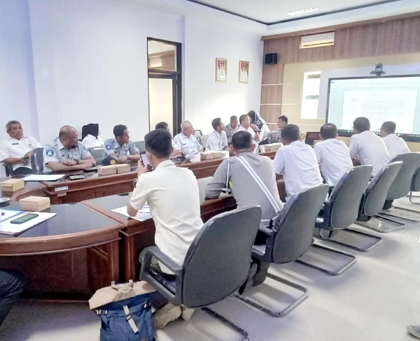 Jasa Raharja Tasikmalaya Adakan Rapat Forum Komunikasi Lalu Lintas Bersama dengan Dinas Perhubungan Kabupaten Ciamis