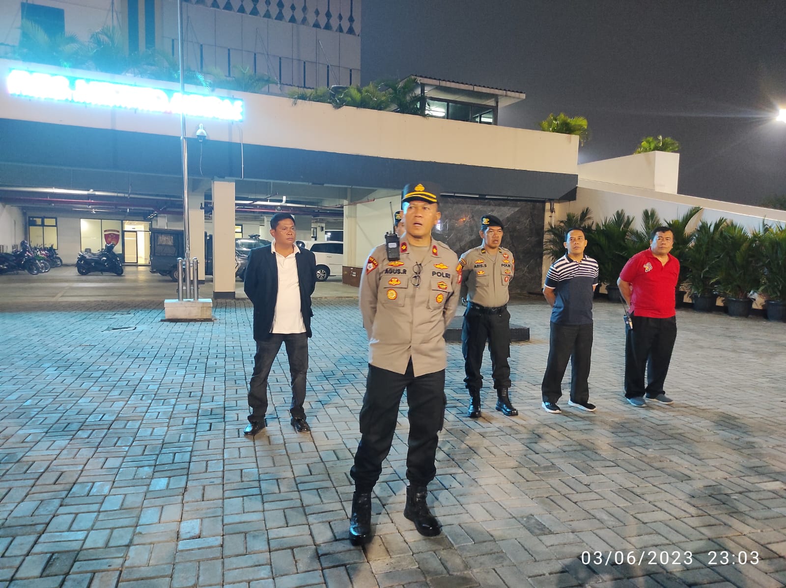 Polres Metro Bekasi Kota Giat Apel Dalam Rangka KRYD dan Operasi Kejahatan Jalanan