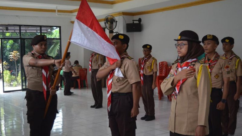 Kodim 0505/JT , Lantik Anggota Pramuka Saka Wira Kartika Angkatan 12