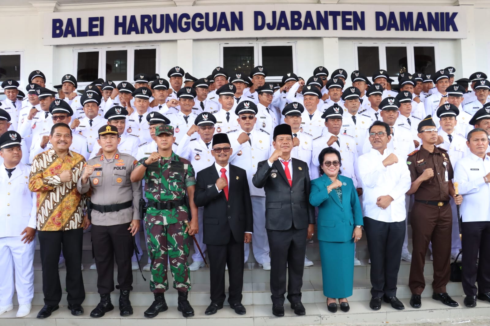 Kapolres Simalungun Hadiri Pelantikan 248 Pangulu Terpilih Hasil Pemilihan Serentak Periode 2023-2029