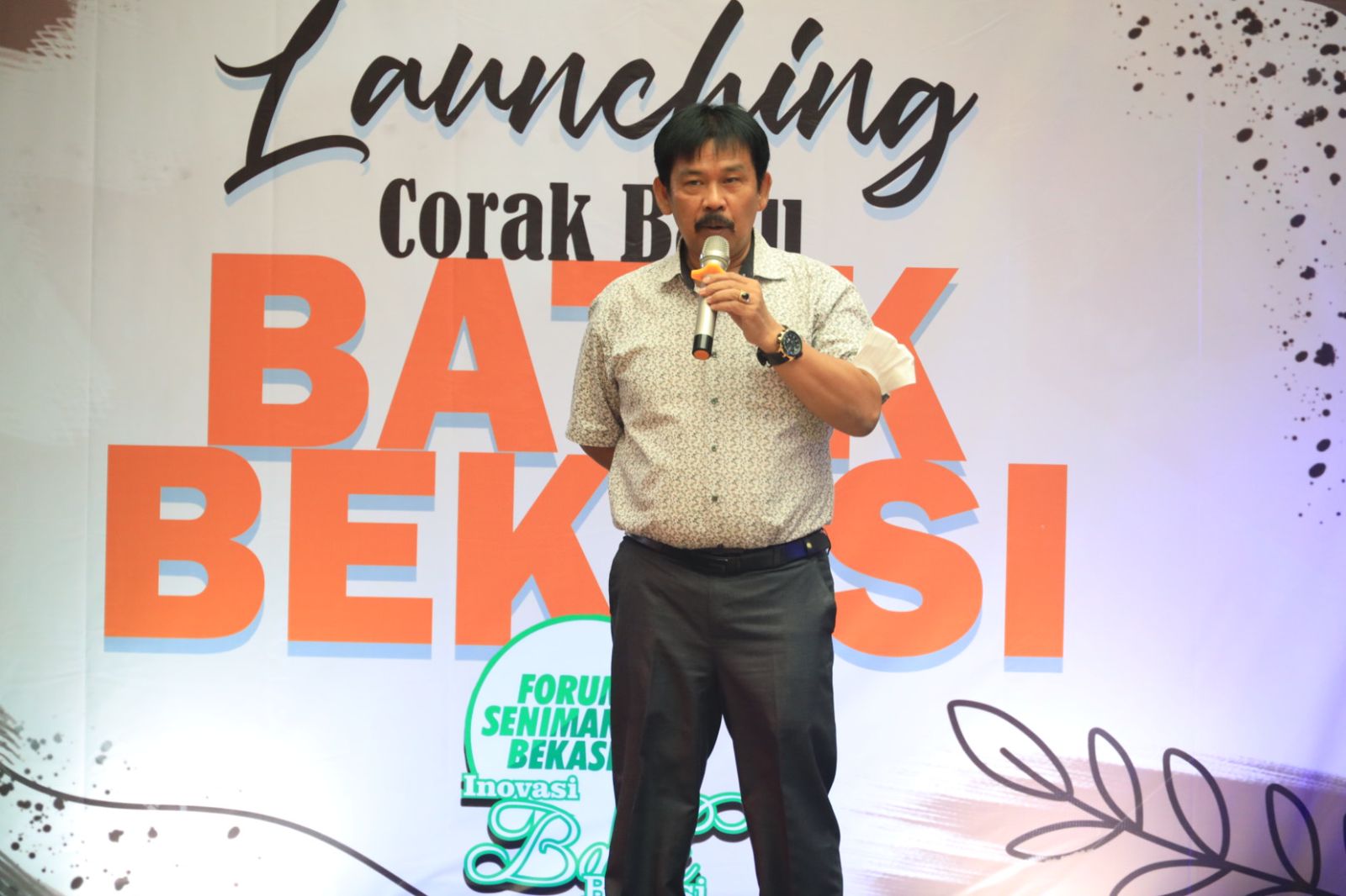 Corak dan Motif Induk Baru Batik Khas Kota Bekasi Resmi Di Launching