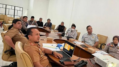 Perkuat Koordinasi Antar Mitra, Jasa Raharja Sukabumi Lakukan Rapat Anev Bulanan Bersama Tim Pembina Samsat Cianjur