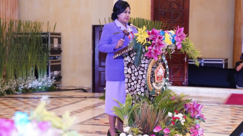 Ketum Dharma Pertiwi Ajak Budaya Saling Asah, Asih dan Asuh Guna Memperlancar Tugas