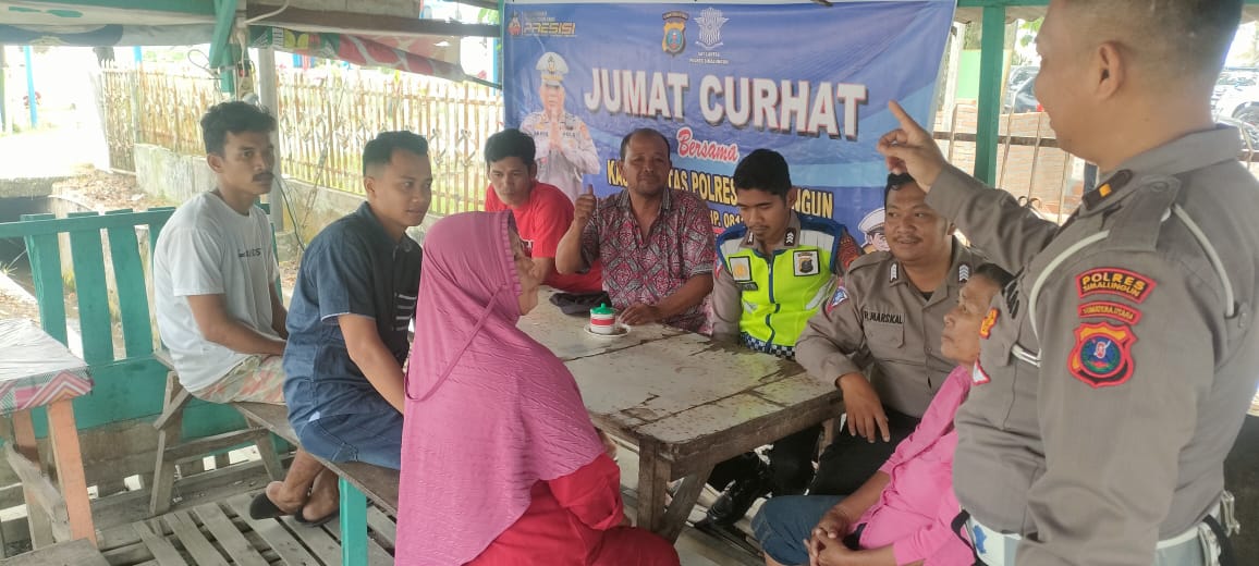 Sat Lantas Polres Simalungun Gelar Jumat Curhat untuk Kamseltibcarlantas