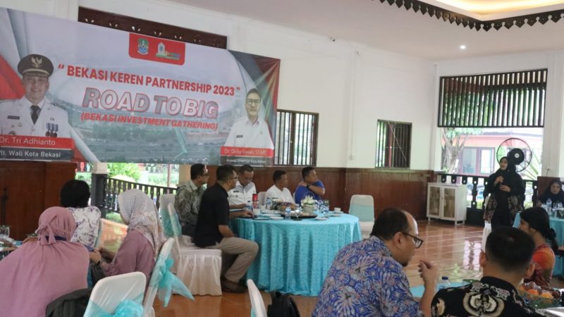 Road Go Bekasi Invest Gathering, Plt. Wali Kota Perlu Peningkatan Investasi dalam Membangun Kota Bekasi