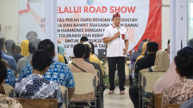 Plt. Wali Kota Bekasi Saat Roadshow Kebhinekaan di SMAN 6: “Tanamkan Sikap Nasionalisme dan Junjung Tinggi Toleransi”