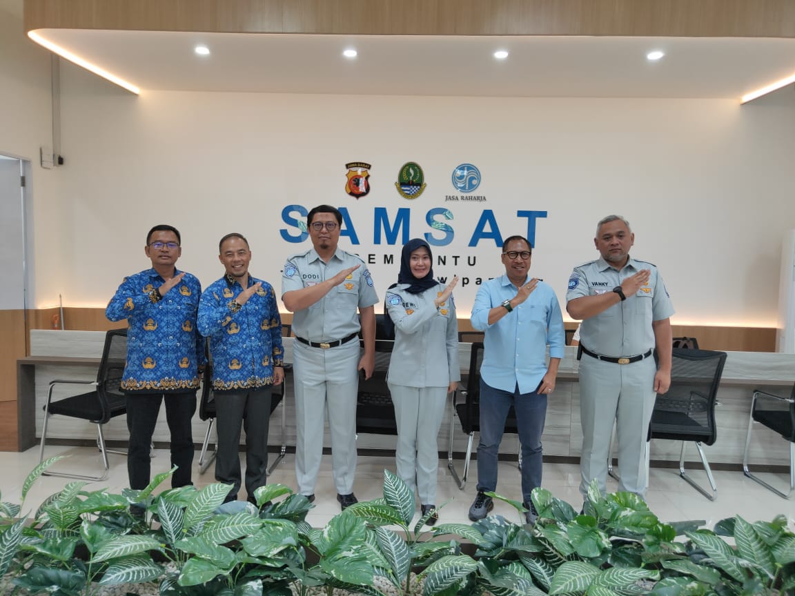 Direktur Operasional PT Jasa Raharja Apresiasi Hadirnya Layanan Digital di  Samsat Leuwi Panjang