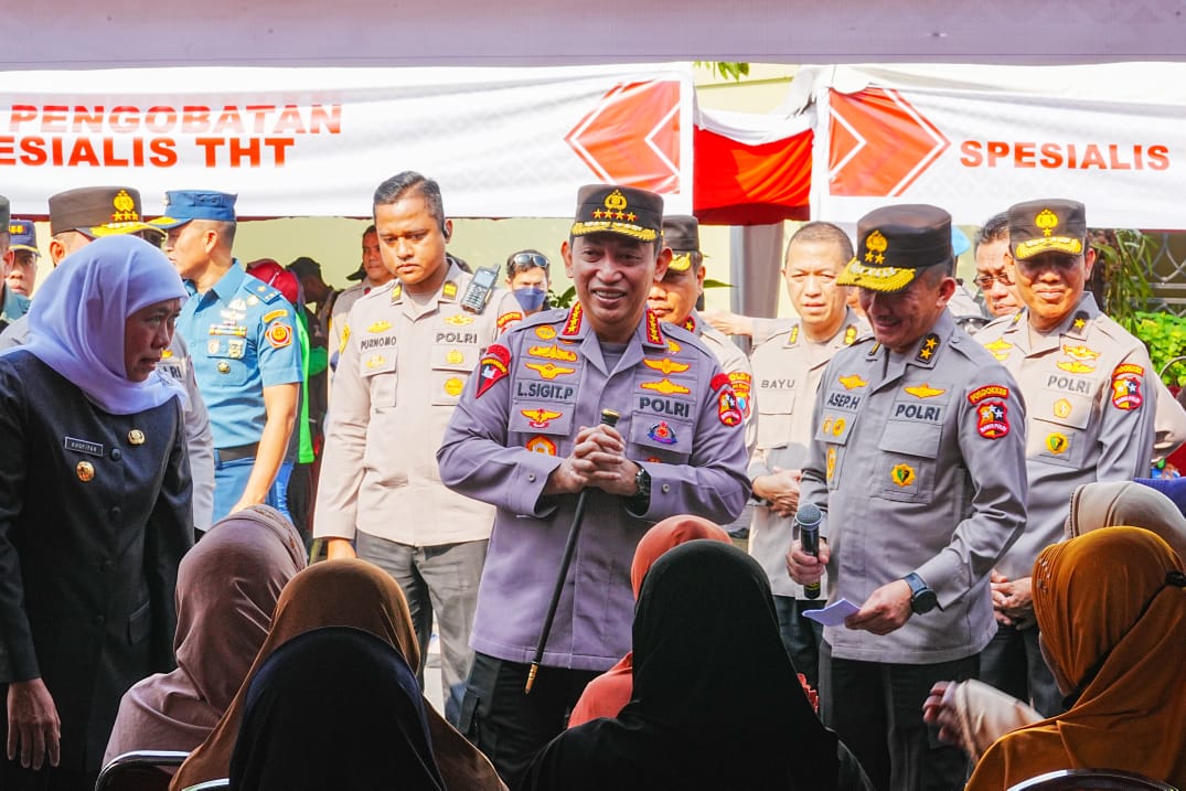 Gelar Baksos Kesehatan, Kapolri: Demi Keselamatan Masyarakat