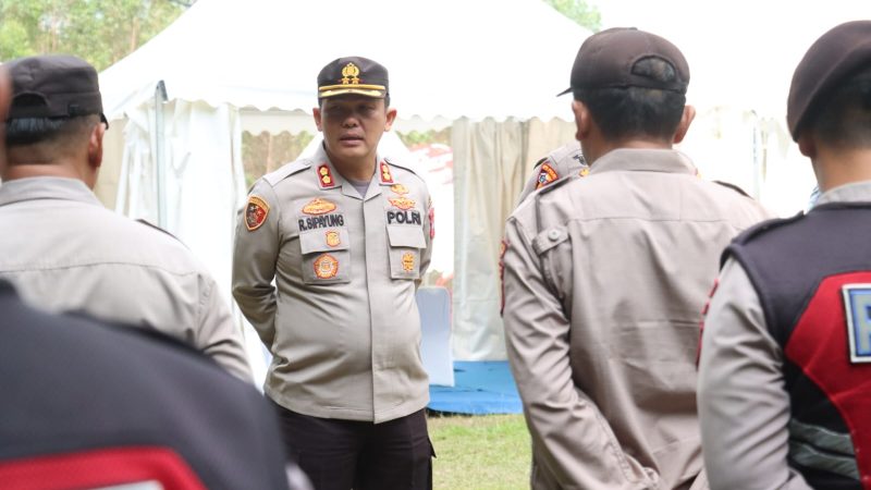 Polres Simalungun Siapkan Pengamanan KFC Danau Toba Rally 2023, “130 Personel Diturunkan”