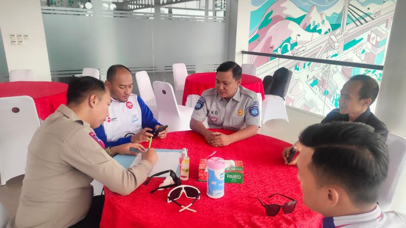 PT Jasa Raharja Cabang Utama Jawa Barat melaksanakan Kegiatan Rapat Forum Komunikasi Lalu Lintas dan Angkutan Jalan wilayah Kota Cimahi dan Kabupaten Bandung Barat