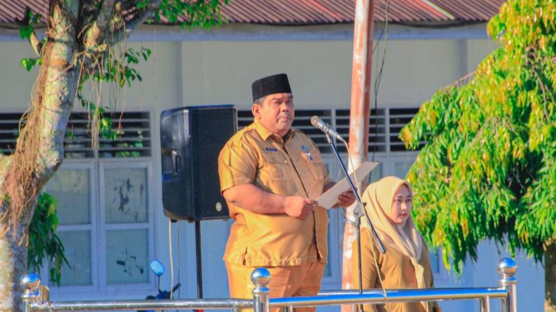 Pemkab Labuhanbatu Gelar Apel Gabungan Kelompok l dan ll