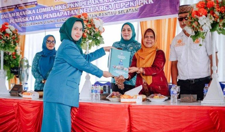 Tim Monitoring TP-PKK Provinsi Sumut Kunjungi Kabupaten Labuhanbatu