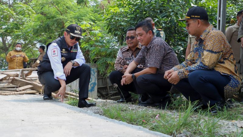 Lanjut! 120 KM Ruas Jalan Kabupaten Bekasi Diperbaiki, Dani Ramdan Tinjau Perbaikan Jalan CBL