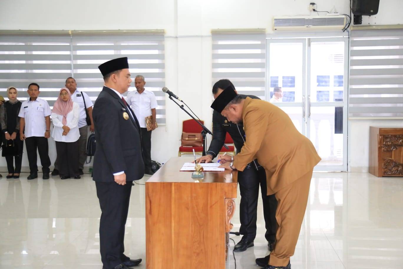 Bupati Labuhanbatu Lantik Ir.Hasan Heri Rambe Sebagai Sekda