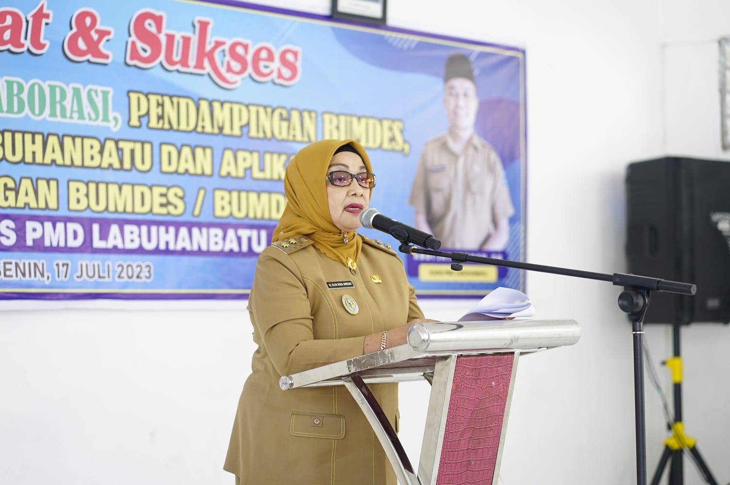 Wabup Labuhanbatu Secara Resmi Launching Rumah Kolaborasi Pendampingan Bumdes