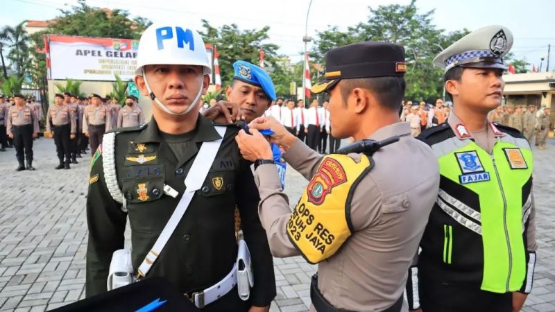 Polres Metro Bekasi Kota gelar Apel Gabungan Operasi Patuh Jaya 2023