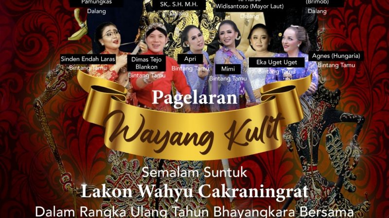 Polri Gelar Wayang Kulit Berlakon Wahyu Cakraningrat