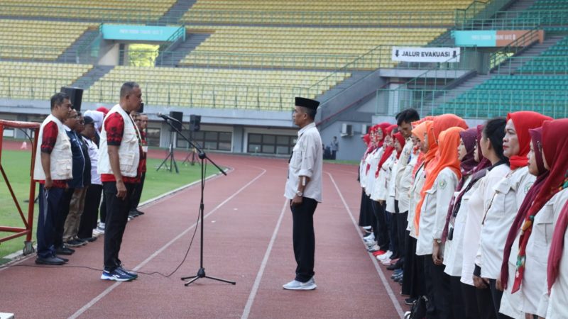 Plt. Wali Kota Hadiri HUT PSM ke 48 Tingkat Kota Bekasi di Stadion Patriot Candrabhaga