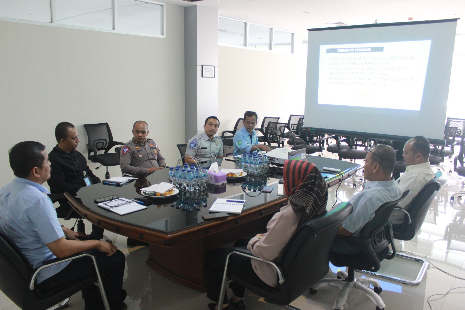 Jasa Raharja Tasikmalaya Turut Hadir Dalam Rapat Monitoring Program  Relaksasi Pajak Bersama P3D Wilayah Kota Banjar, Jawa Barat