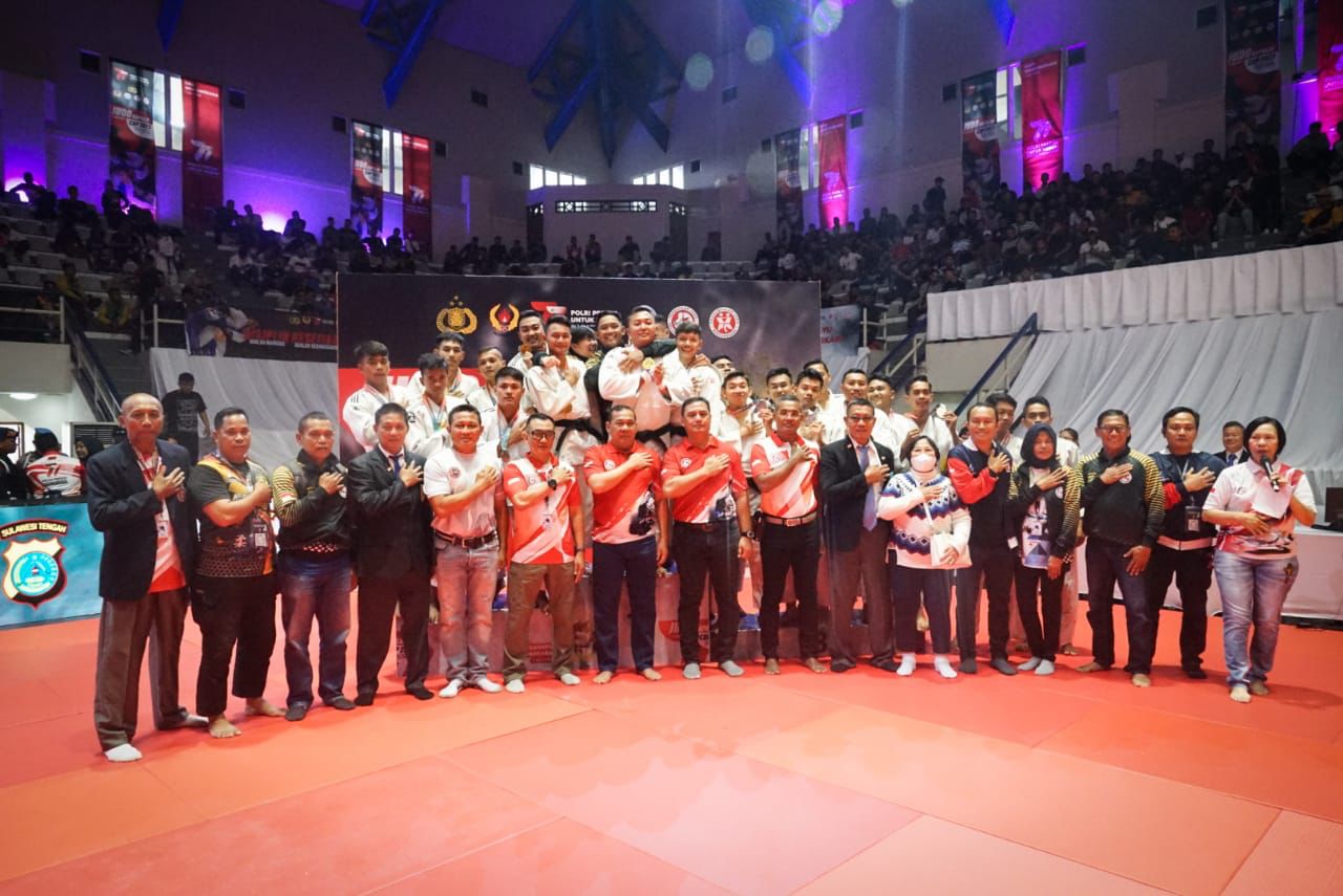 Judo Kapolri Cup 2023 Polda Metro Jaya Kembali Raih Juara Umum