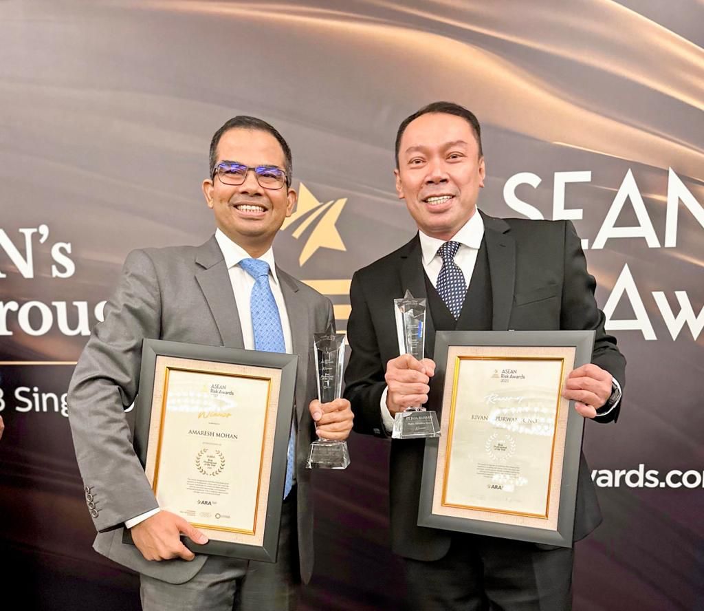 Rivan A. Purwantono Masuk Jajaran Dua Terbaik Risk Professional of the  Year di Ajang ASEAN Risk Awards 2023